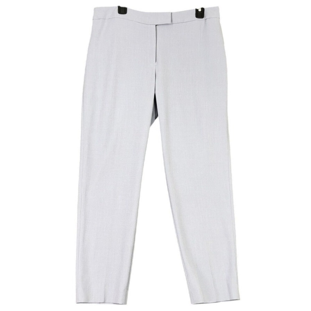 Anne Klein Dress Pants Womens 12 Blue‎ Slim Fit Work Office Career Trousers